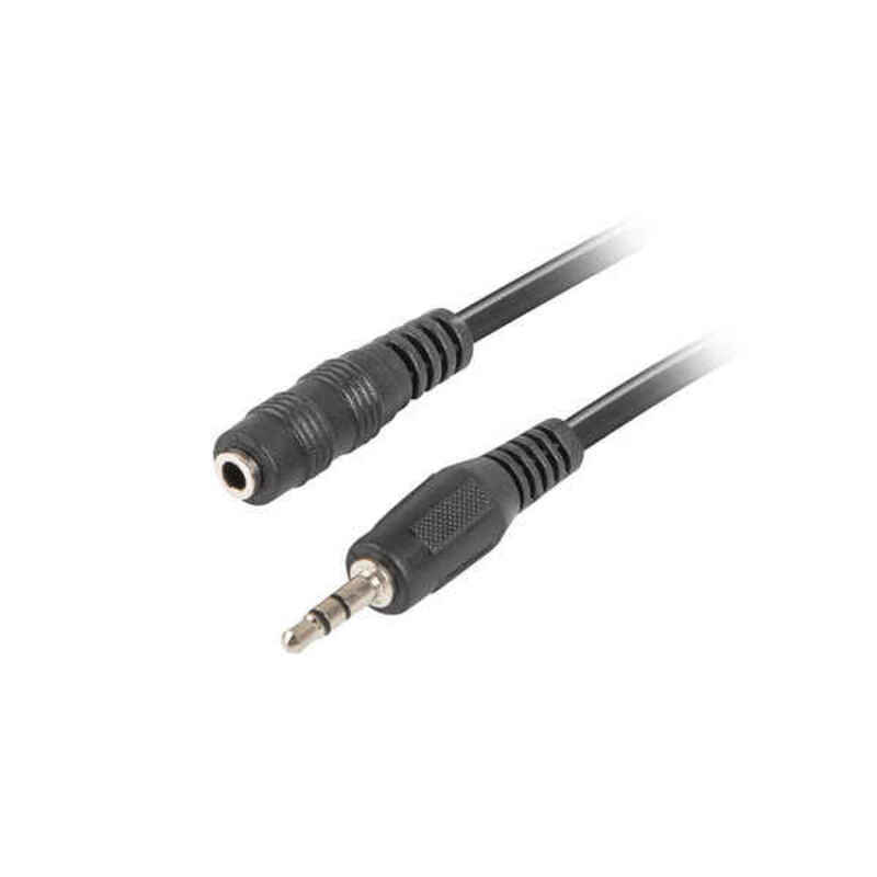 Cablu Audio Jack (3,5 mm) Lanberg Negru - Măsură 3 m