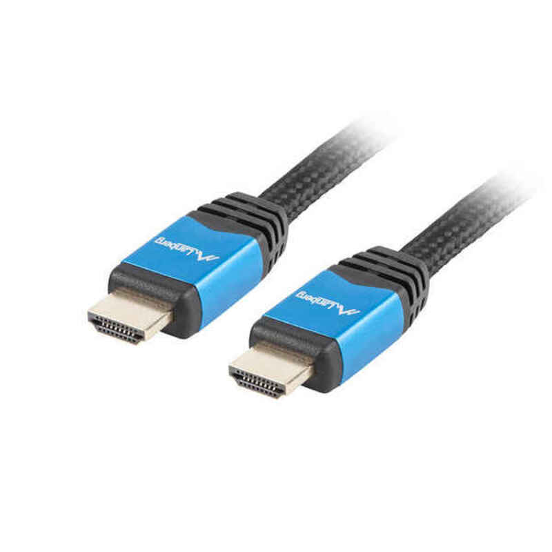 Cablu HDMI Lanberg 4K Ultra HD Tată/Tată Negru - Măsură 1 m