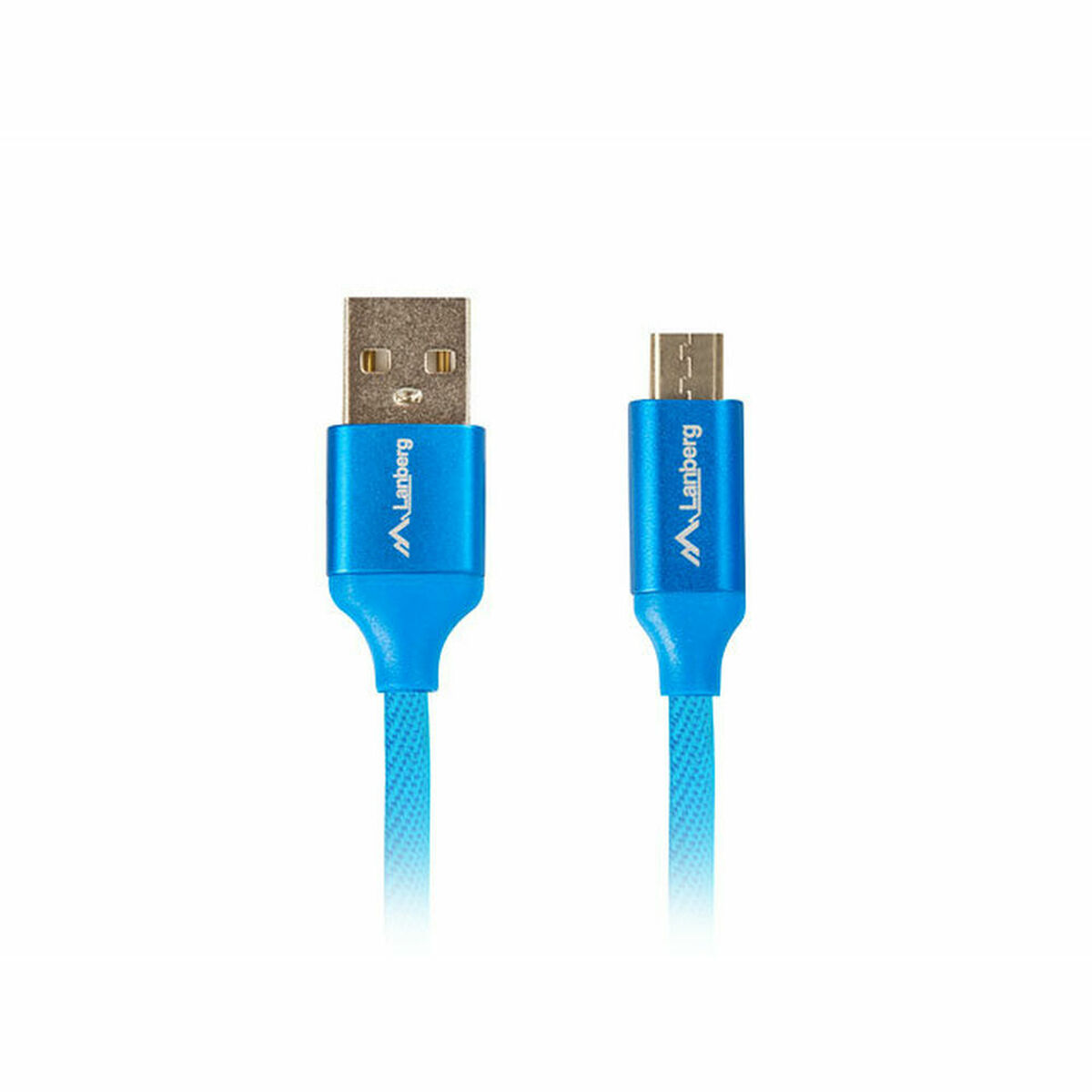 Cablu Micro USB Lanberg CA-USBM-20CU-0018-BL 1,8 m