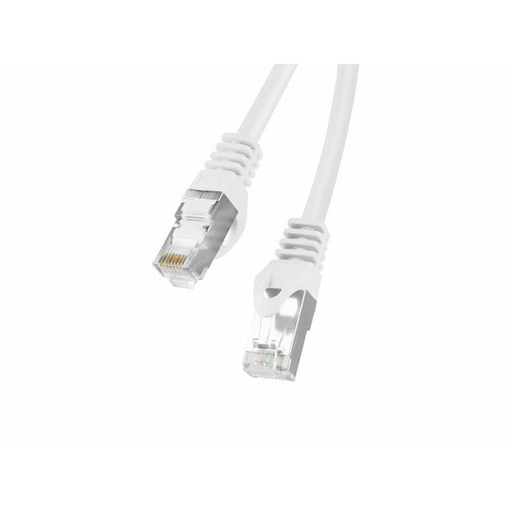 Cablu de Rețea Rigid UTP Categoria 6 Lanberg PCF6-10CC-0050-W Alb 0,5 m