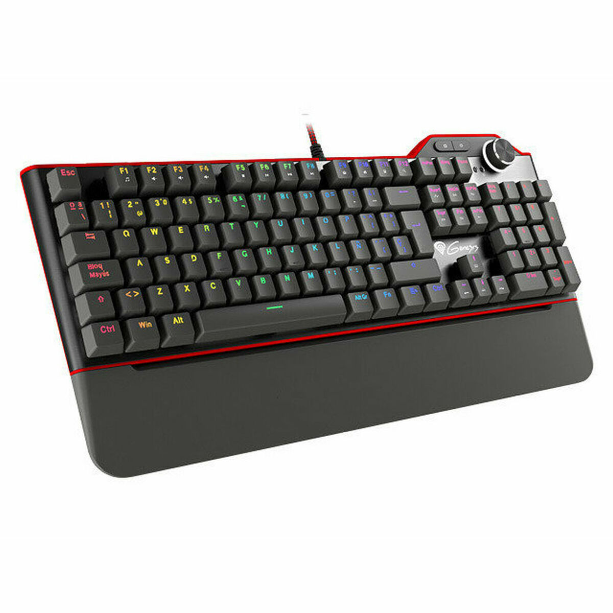 Tastatură Gaming Genesis RX85 Negru RGB