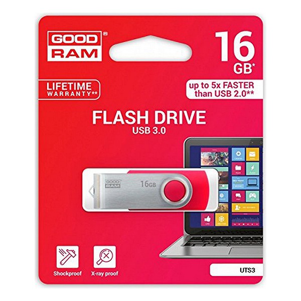 Pendrive GoodRam UTS3 USB 3.1 Negru - Culoare Negru Capacitate 128 GB