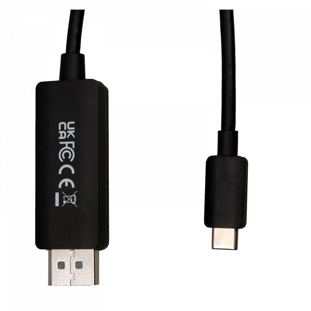 Adaptor USB C la DisplayPort V7 V7USBCDP14-1M        1 m 8K Ultra HD