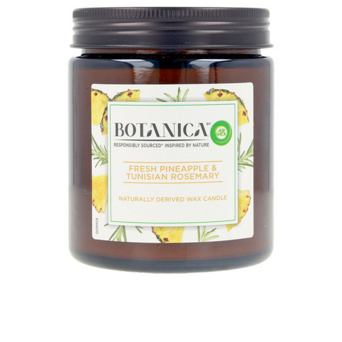 Lumânare Parfumată Botanica Pineapple & Tunisian Rosemary Air Wick (205 g)