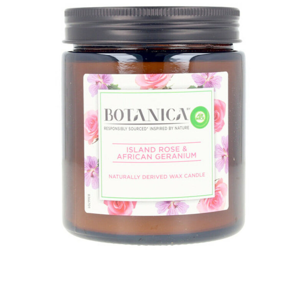 Lumânare Parfumată Botanica Rose & African Geranium Air Wick (205 g)