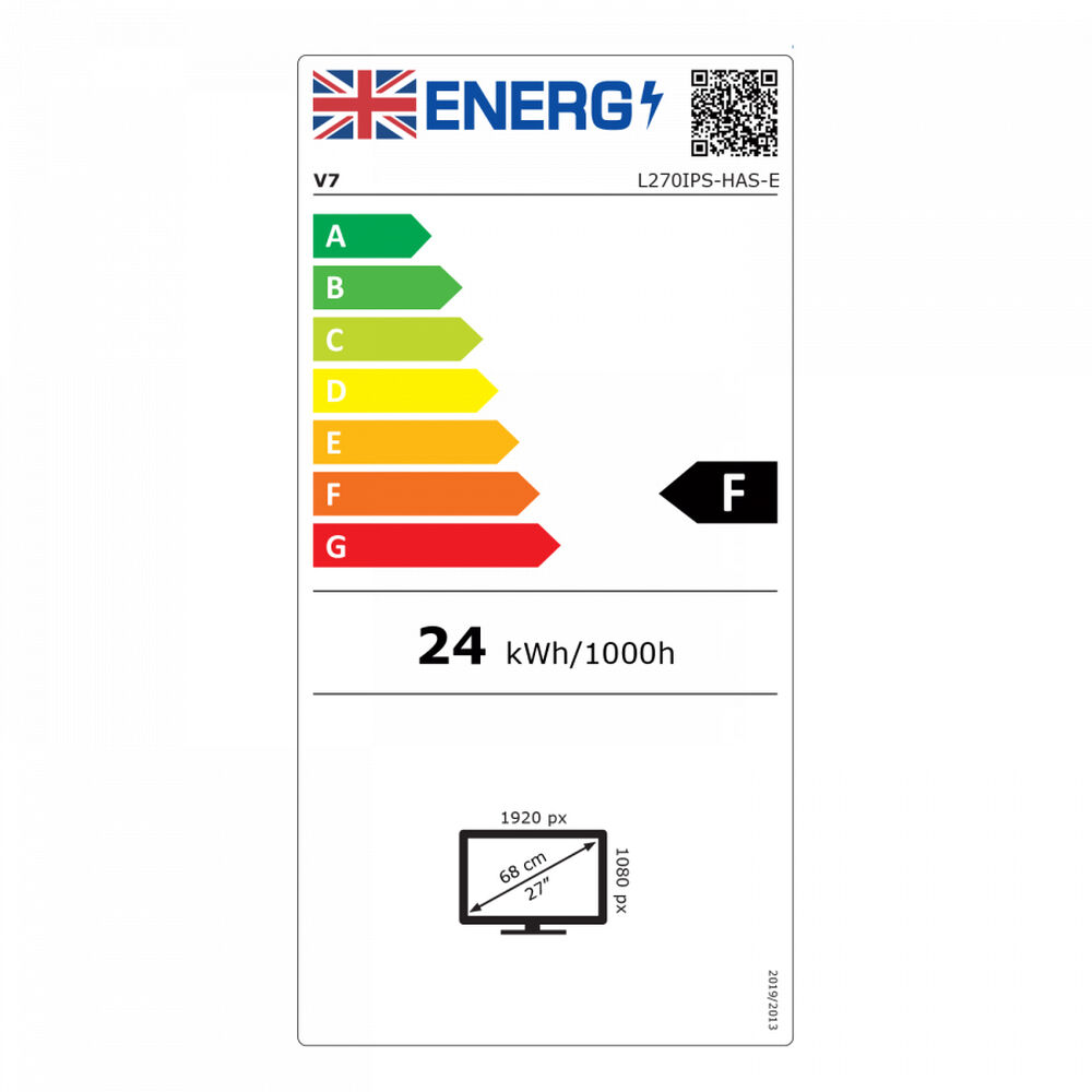 Monitor V7 L270IPS-HAS-E 27