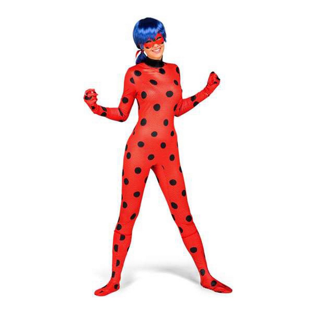 Costum Deghizare pentru Adulți Shine Inline Ladybug Mărimea S