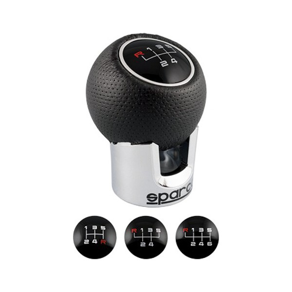 Shift Lever Knob Sparco Lazio Negru