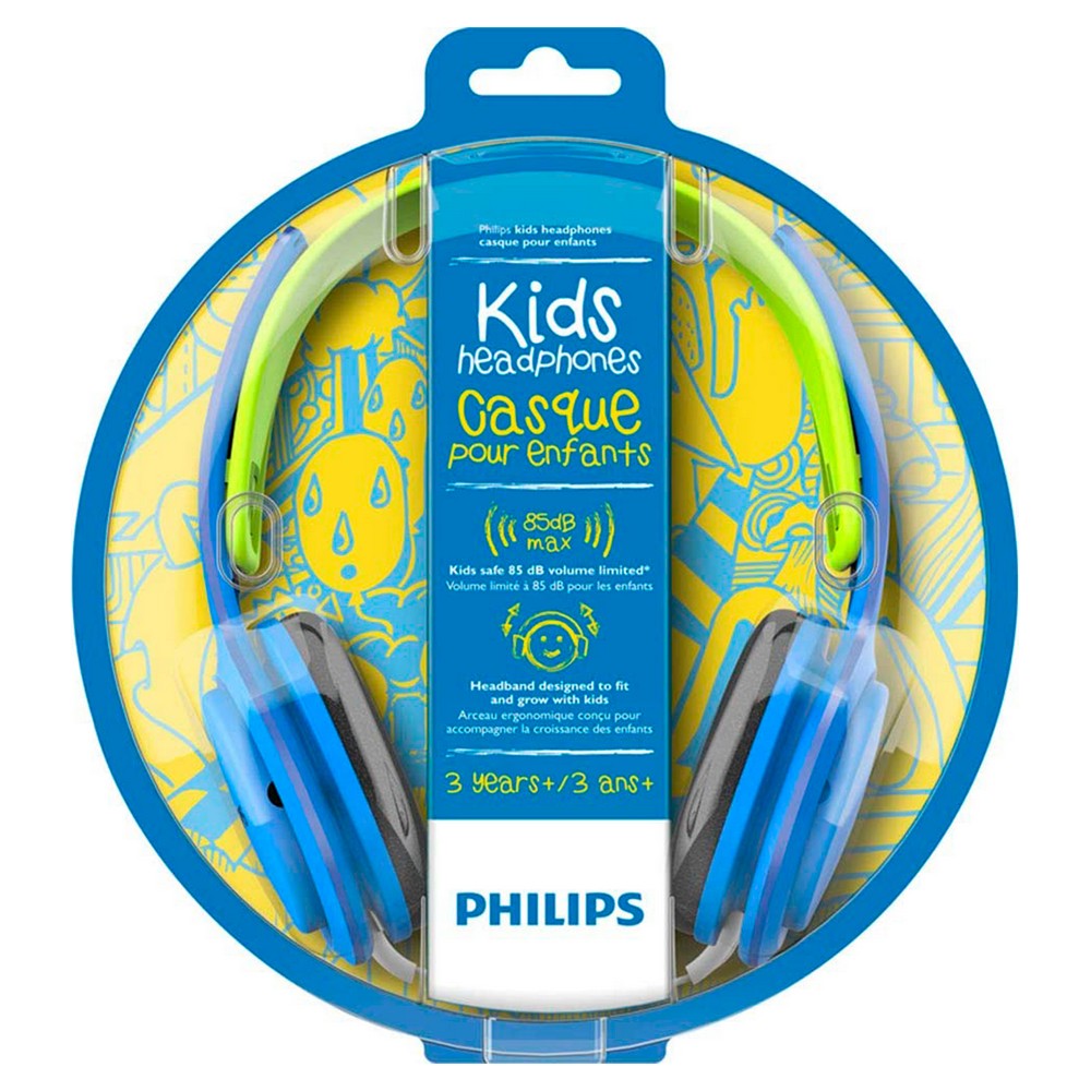 Căști cu Diademă Philips (3.5 mm) Albastru Pentru băieți Cu cablu
