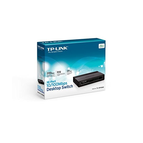 Desktop Switch TP-LINK TL-SF1016D 16P 100/100M Plastic