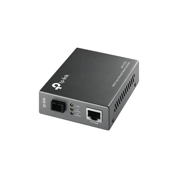 Convertor Media Monomodo TP-Link MC112CS 100 Mbps Gri