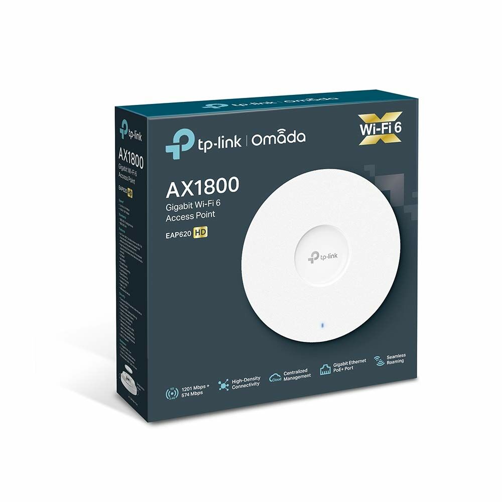 Punct de Acces TP-Link EAP620 HD            1,76 Gbit/s Gigabit Ethernet Alb