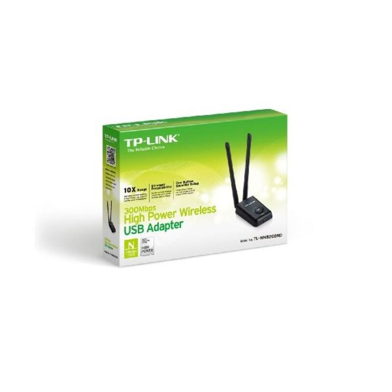 Adaptator de Rețea TP-Link TL-WN8200ND WiFi 300 Mbit/s Negru
