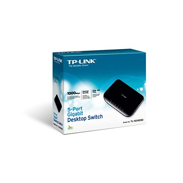 Desktop Switch TP-LINK TL-SG1005D 5P Gigabit Plastic