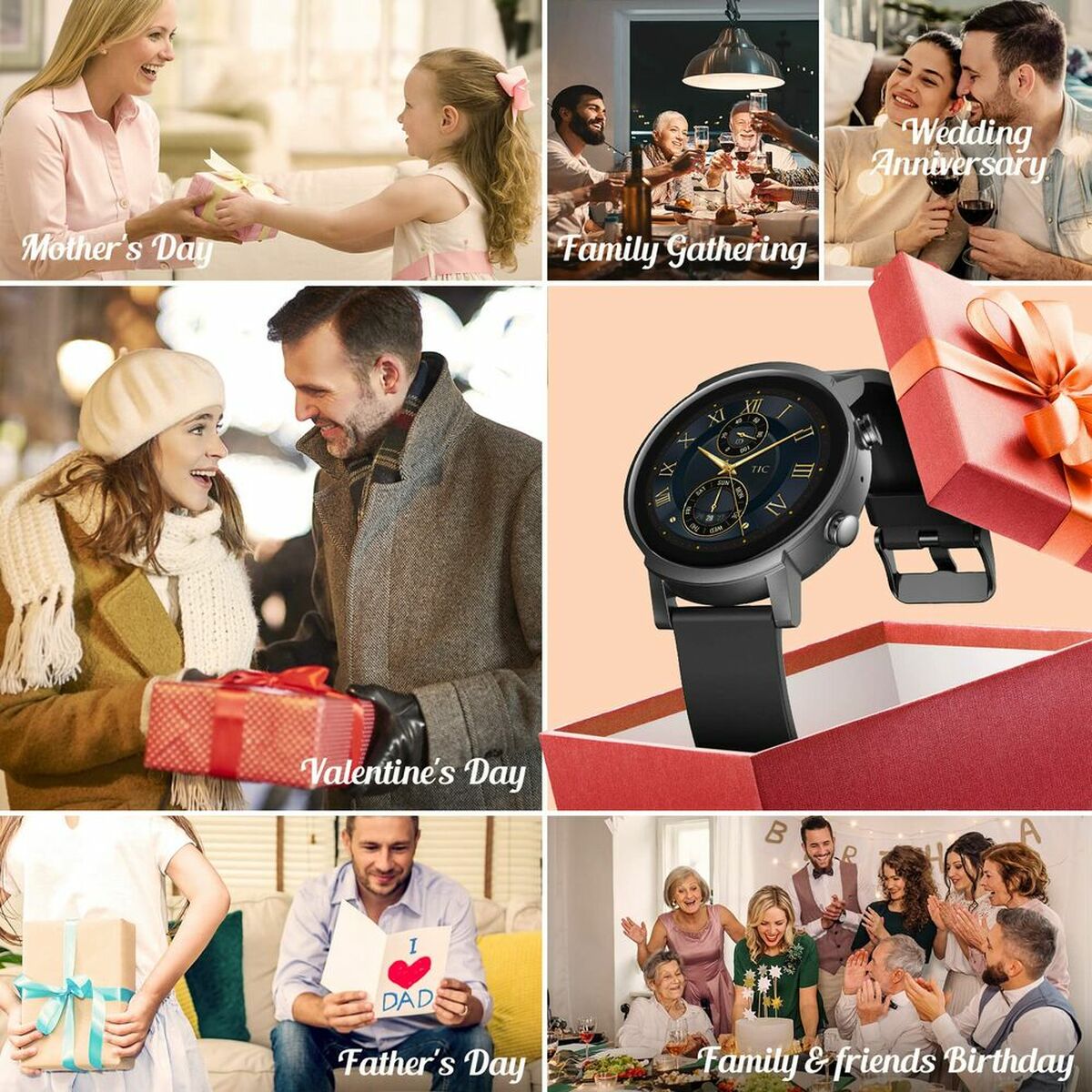 Smartwatch TicWatch E3 1,3