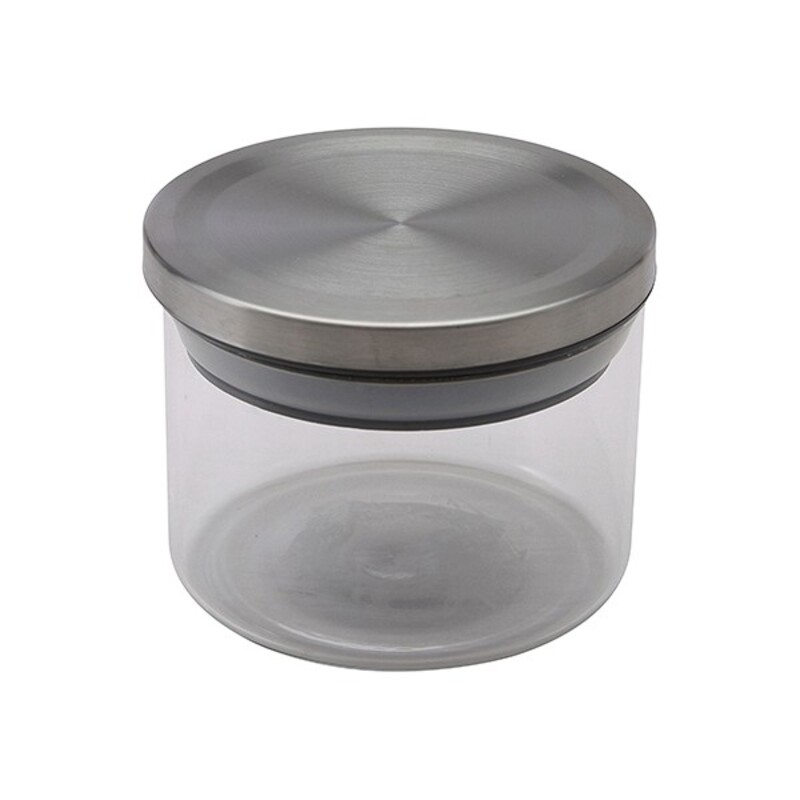 Borcan din Sticlă Renberg Gri Sticlă borosilicată - Capacitate 0,35 l