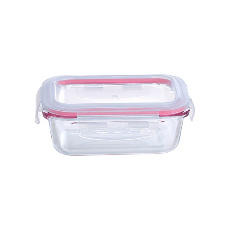 Cutie pentru prânz ermetică Bergner Sticlă borosilicată (370 ml)