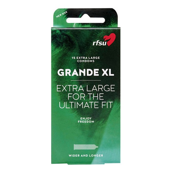 Prezervative RFSU Grande XL 20 cm (15 uds)