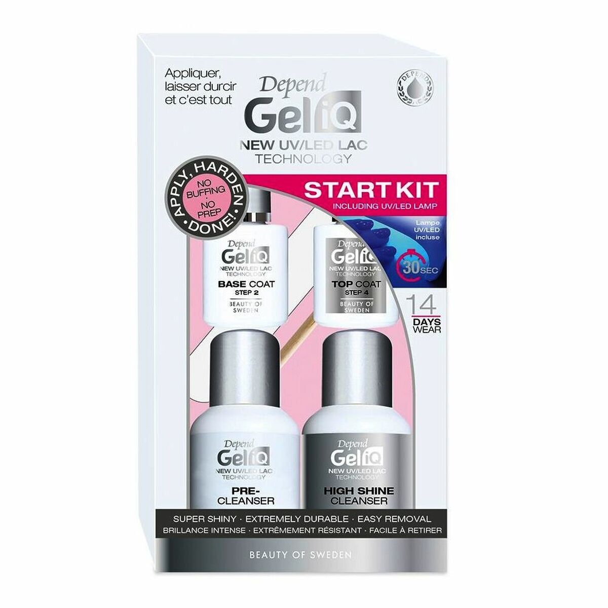 Set de Manichiură Beter Gel iQ Start Kit (7 pcs)