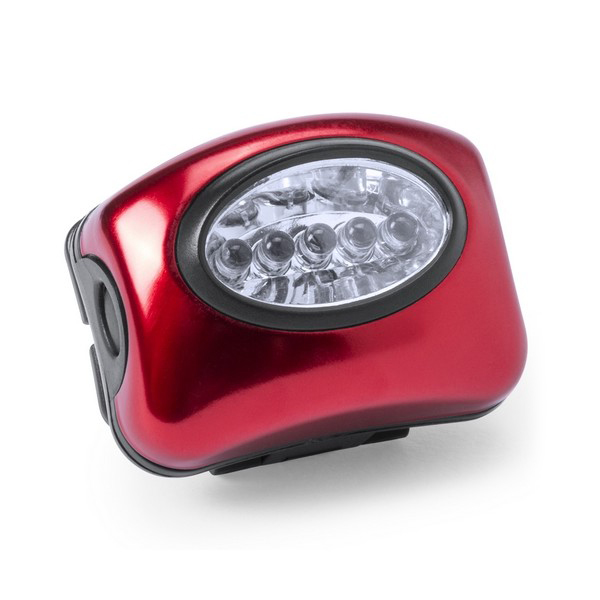 Lanternă LED pentru Cap 145148 - Culoare Roșu