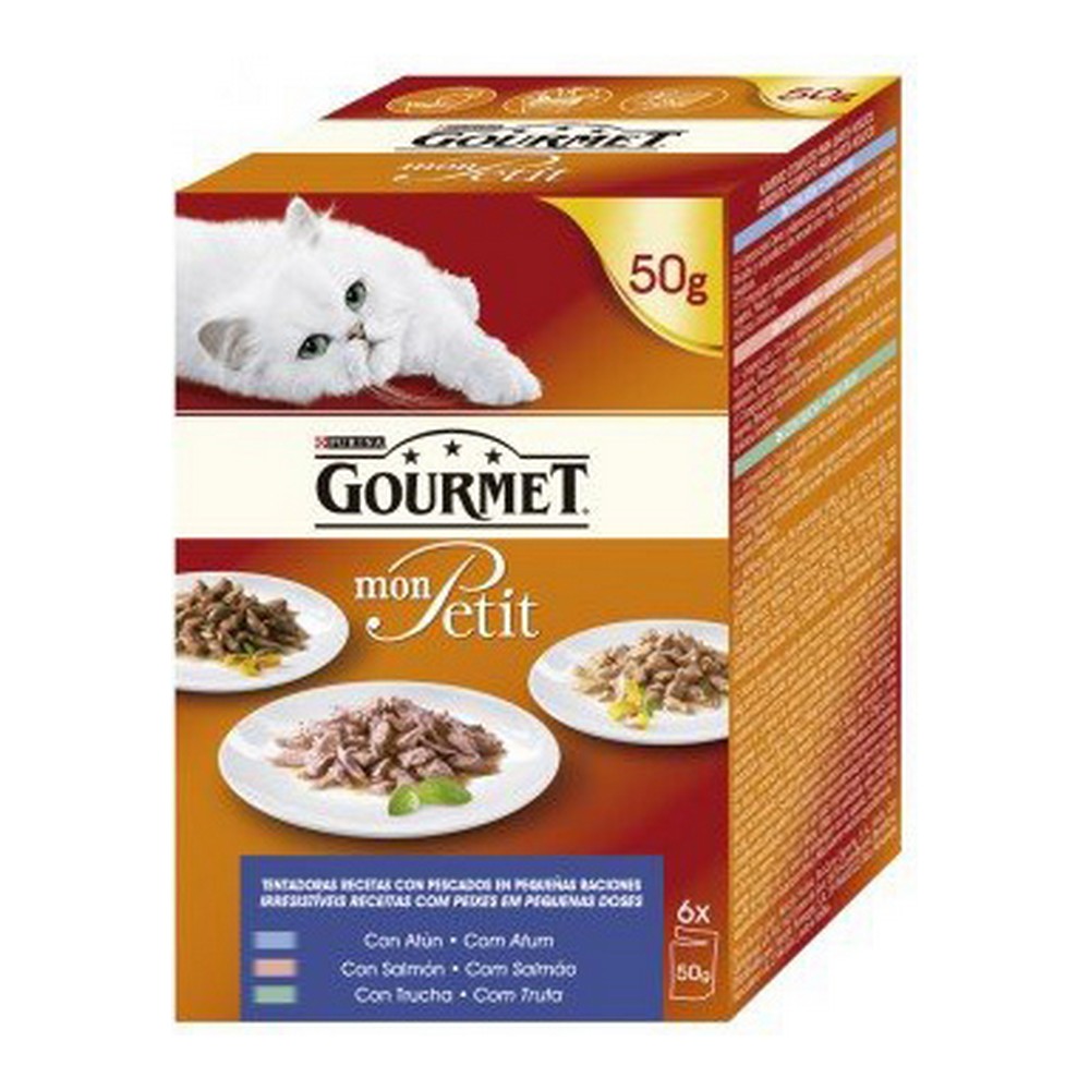 Mâncare pentru pisici Purina Monpetit (6 x 50 g)