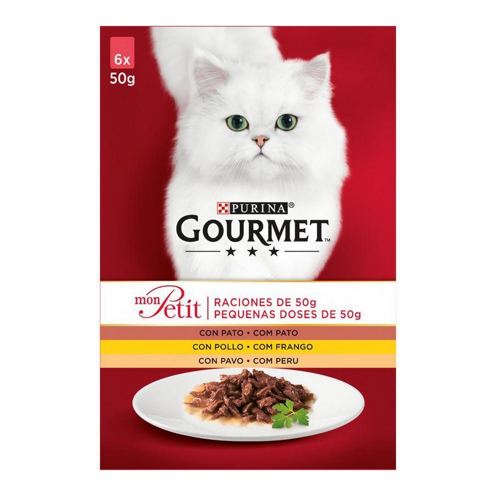 Mâncare pentru pisici Purina Gourmet (6 x 50 g)