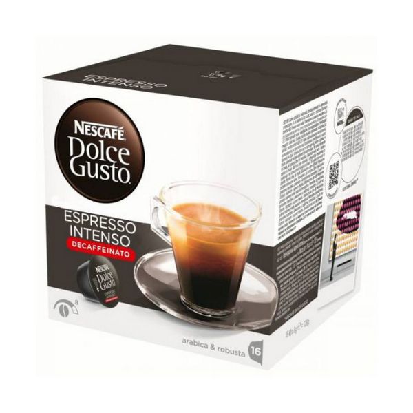 Capsule de cafea Nescafé Dolce Gusto 60924 Espresso Intenso Decaffeinato (16 uds)