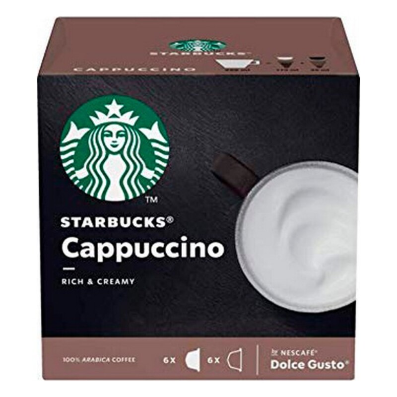 Capsule de cafea Starbucks Cappuccino (12 uds)