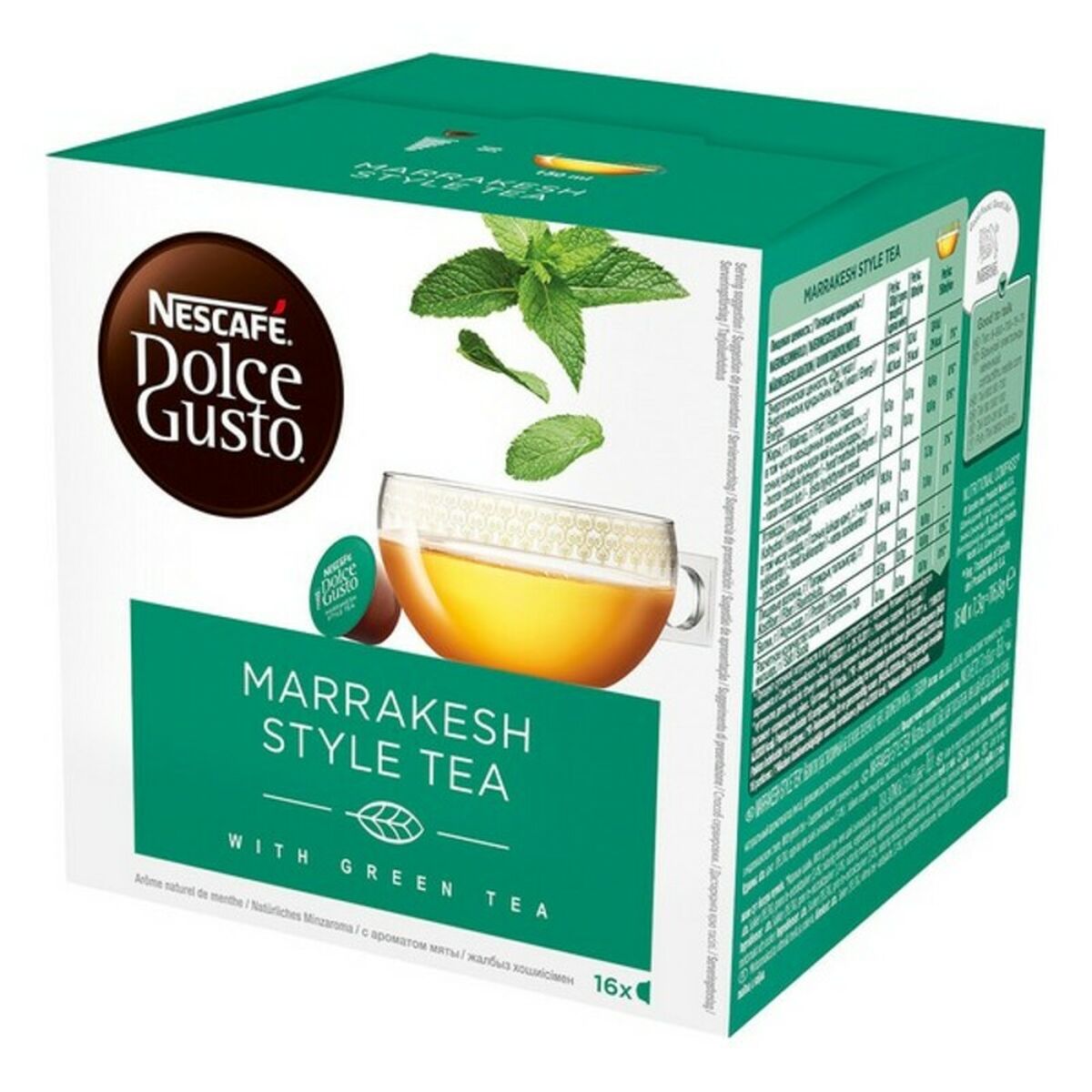 Capsule Marrakesh Style Tea Nescafé Dolce Gusto (16 uds)