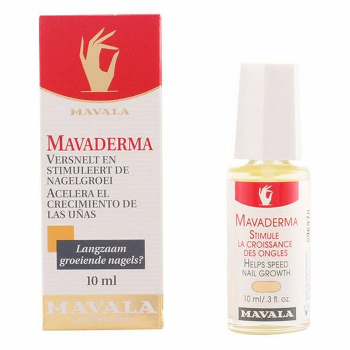 Soluție pentru Întărirea Unghiilor Mavaderma Mavala (10 ml)