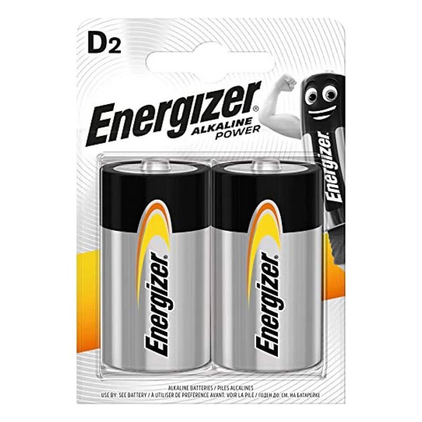 Baterii Power D Energizer LR20 (2 uds)