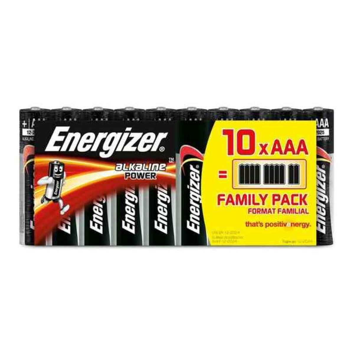 Baterii Alcaline Energizer 630066 AAA LR03 (10 uds)