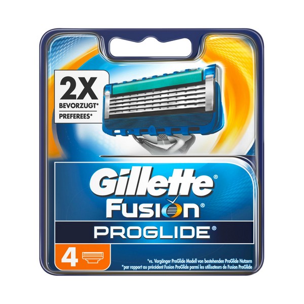 Rezervă de Lame de Ras Fusion Proglide Gillette (4 uds)