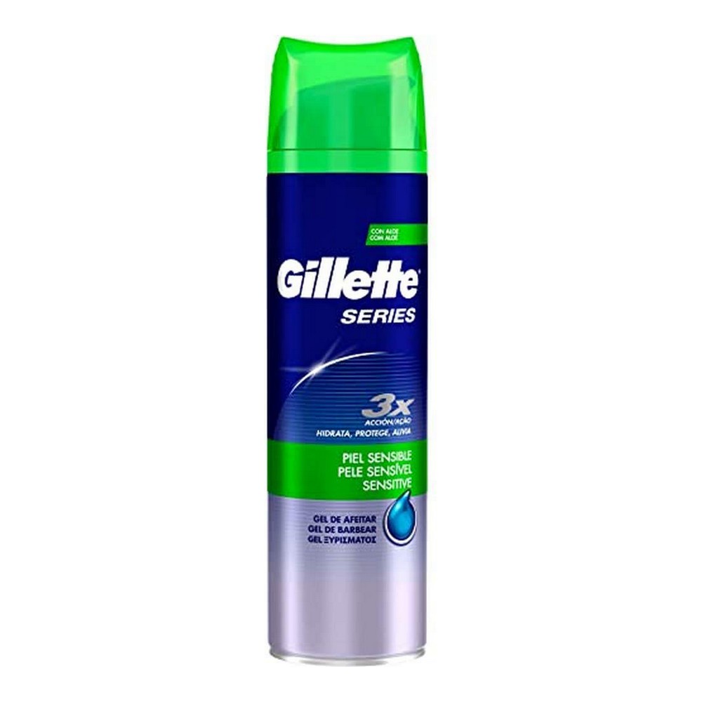 Gel de Bărbierit Gillette Piele Sensibilă (200 ml)