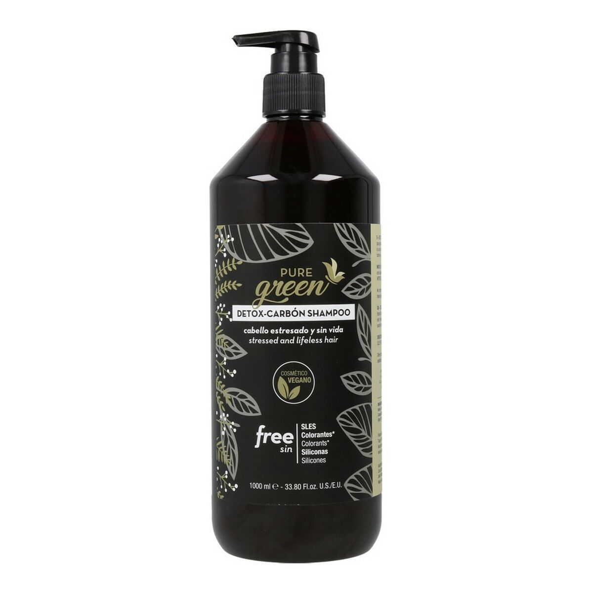 Șampon Pure Green Detox Carbon (1000 ml)