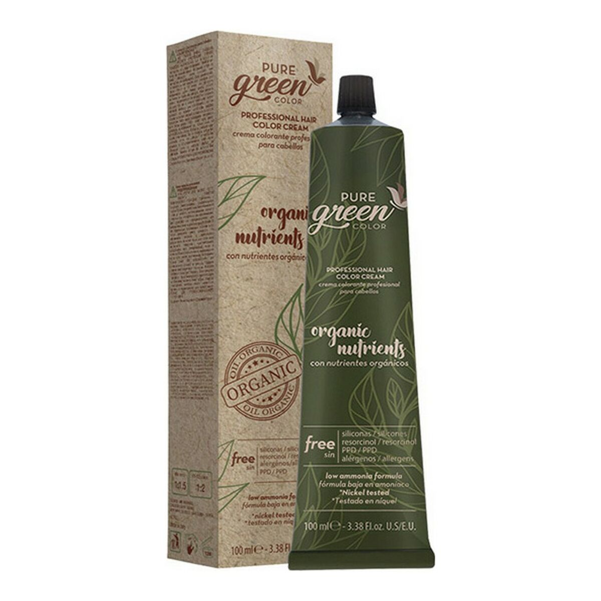 Spalvą suteikiantis kremas Pure Green N.º 8.3 (100 ml)