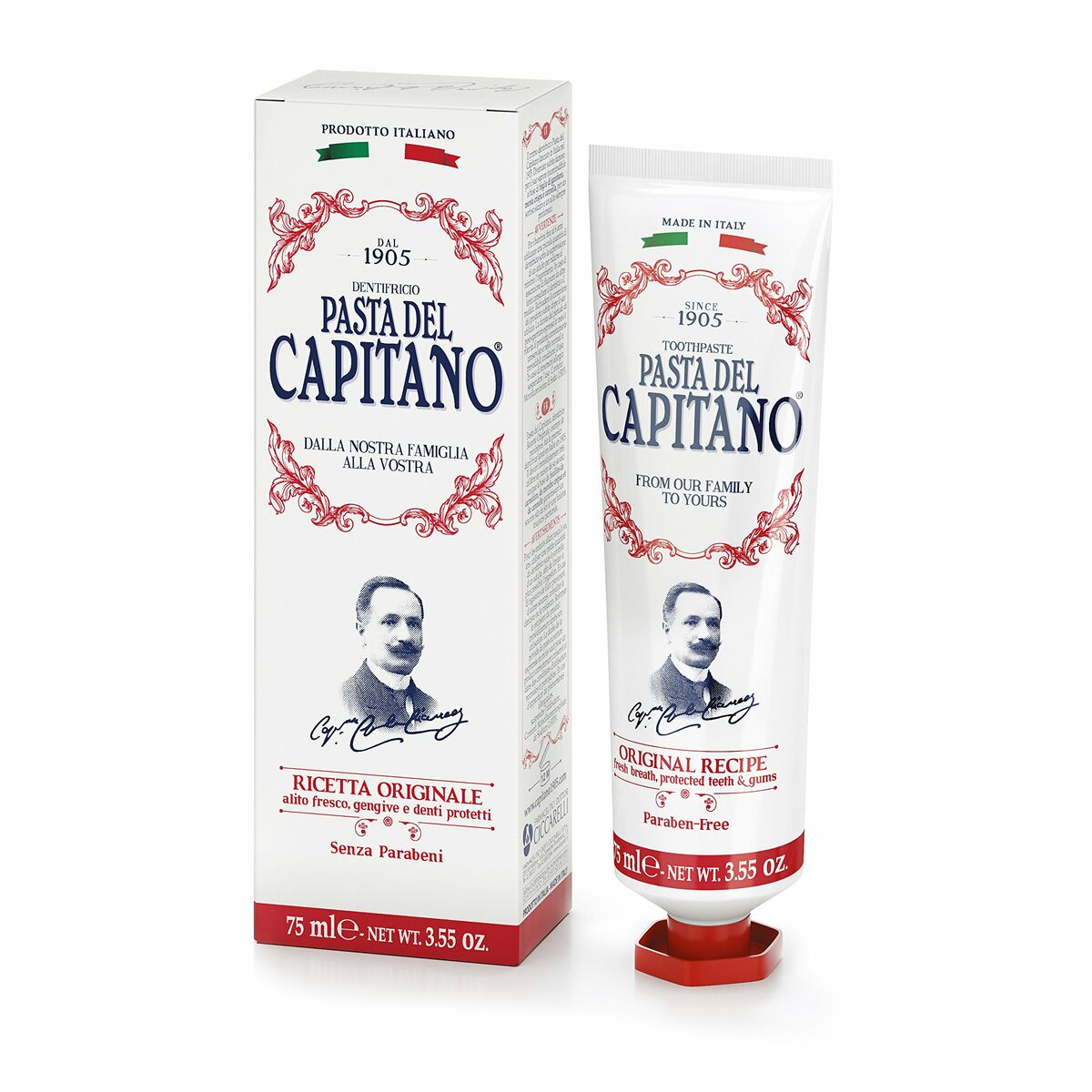 Pastă de dinți Pasta Del Capitano Original Recipe (75 ml)