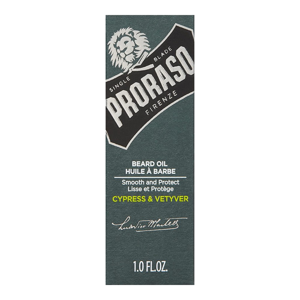 Ulei pentru Barbă Proraso Cypress & Vetyver (30 ml)