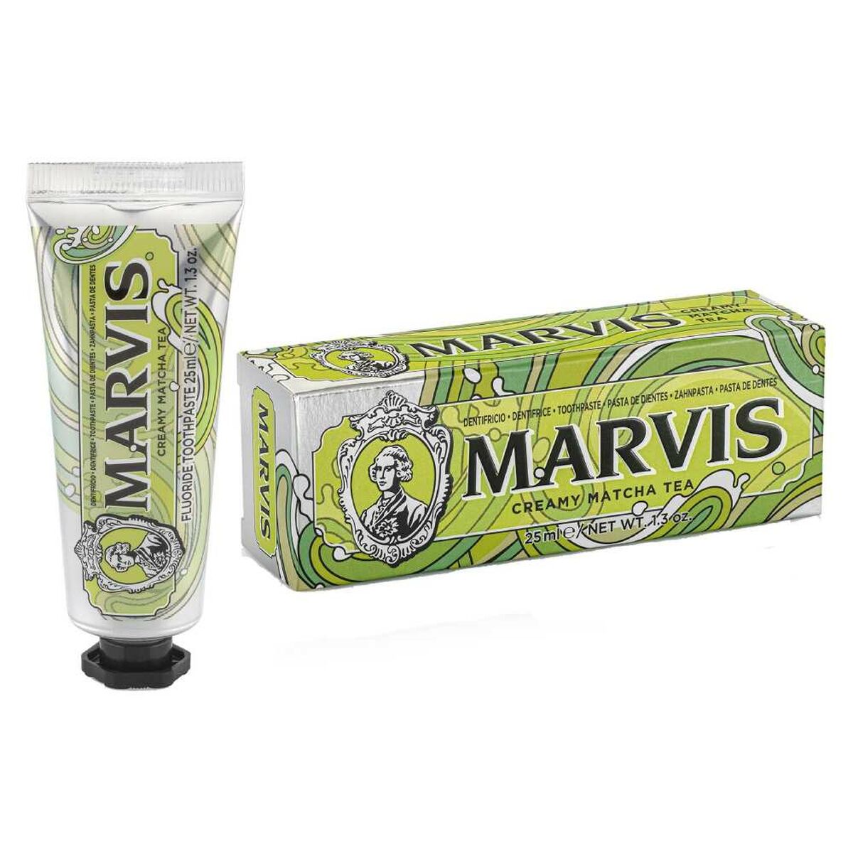 Pastă de Dinți cu Fluor Marvis Ceai Matcha (25 ml)