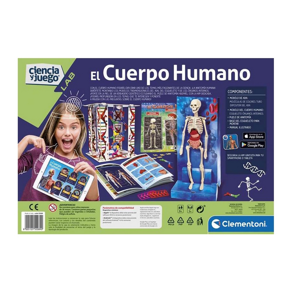 Joc Educativ Clementoni El Cuerpo Humano