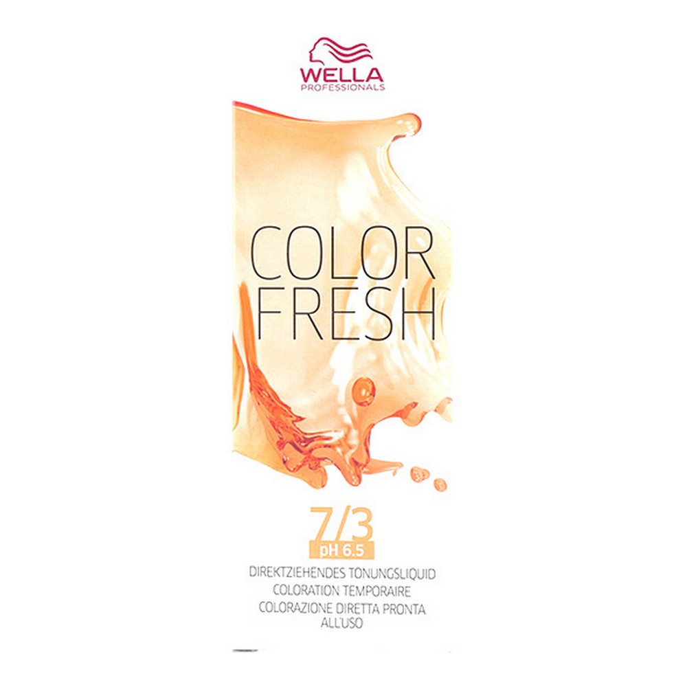 Vopsea Semipermanentă Color Fresh Wella Nº 7/3 (75 ml)