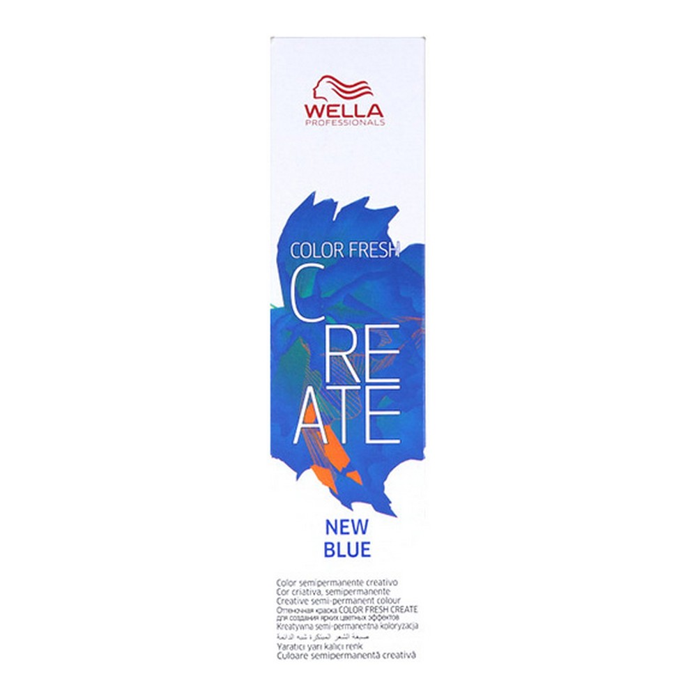 Vopsea Semipermanentă Color Fresh Create New Wella Albastru (60 ml)