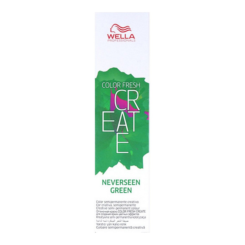 Vopsea Semipermanentă Color Fresh Create Neverseen Wella Verde (60 ml)