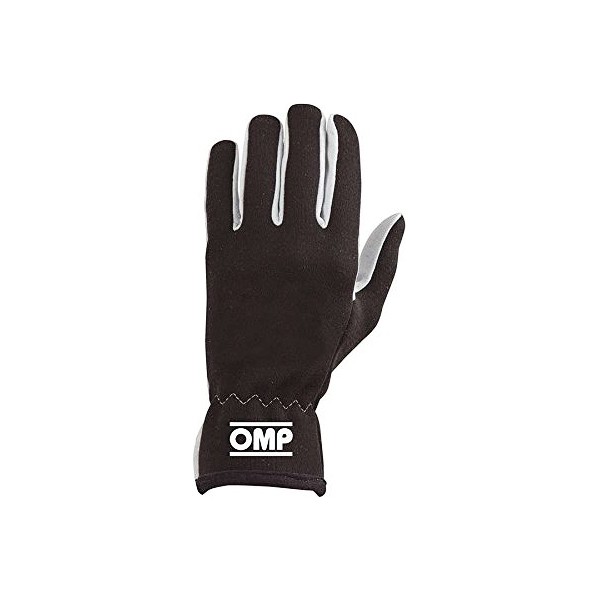 Men's Driving Gloves OMP Rally Negru - Mărime S