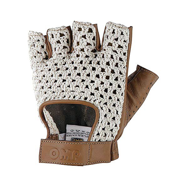 Men's Driving Gloves OMP Tazio Maro - Mărime L