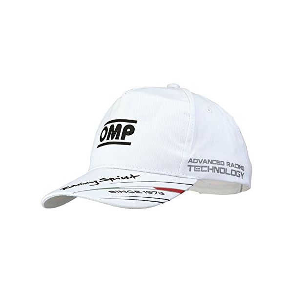 Șapcă Sport OMP MY2014 Alb (Mărime unică)