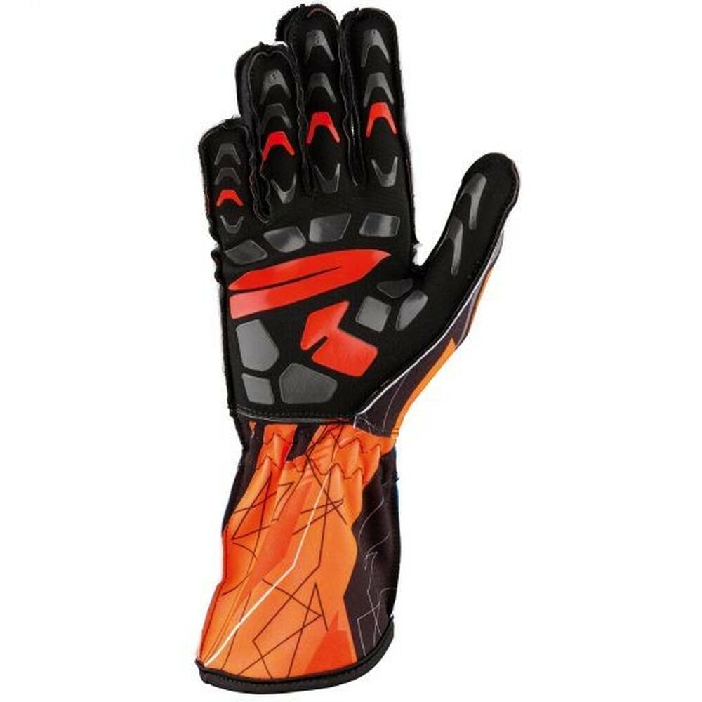 Karting Gloves OMP KS-2 ART Portocaliu Mărimea L