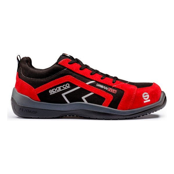 Safety Footwear Sparco Urban EVO 07518 Negru/Roșu - Mărime la picior 39