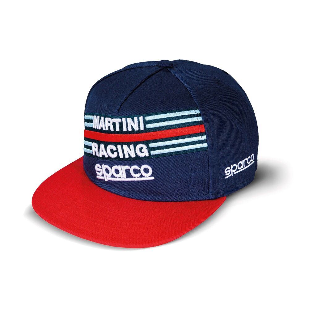 Șapcă Sparco Martini Racing Roșu Albastru