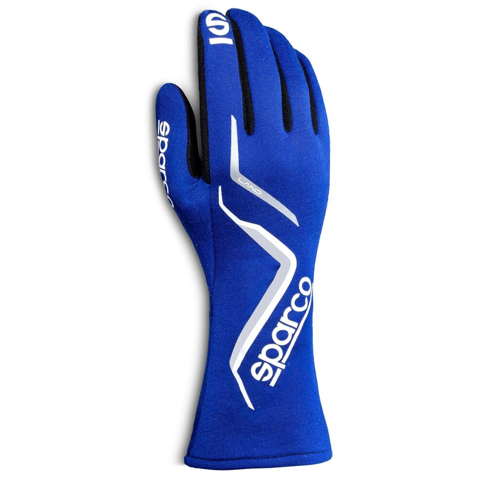 Men's Driving Gloves Sparco LAND Albastru Mărimea 9